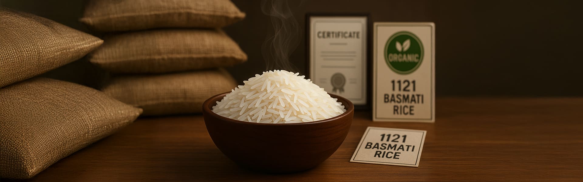 1121 Basmati Rice Exporter from India Premium Quality for Global Markets