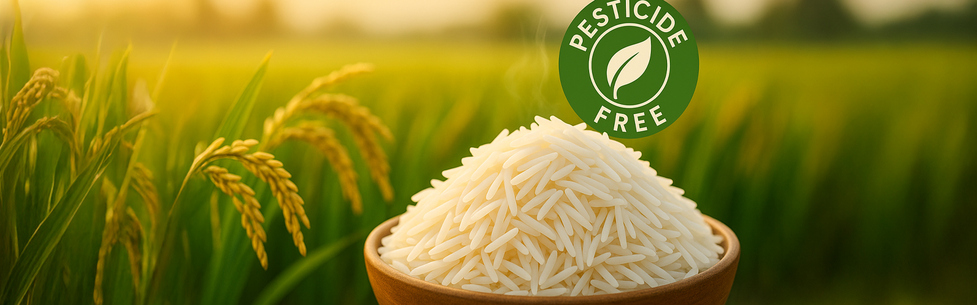 India’s Pesticide-Free Basmati Rice 